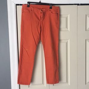 Orange Michael Kors Jeans Size 12